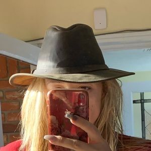 Goorin Bros Northfolk Leather Fedora L